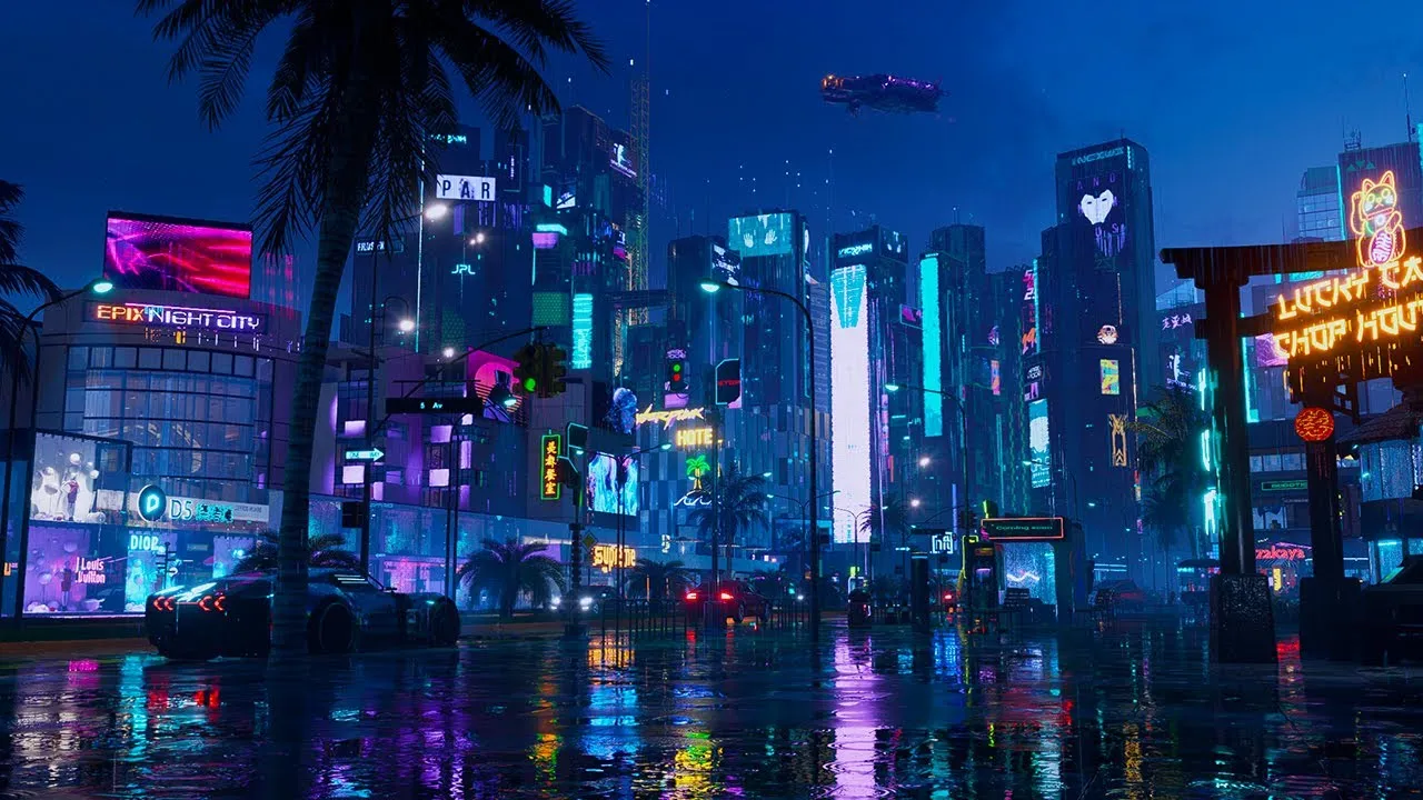 体育竞猜 赛博不夜城全景 - 浮世绘娱乐城